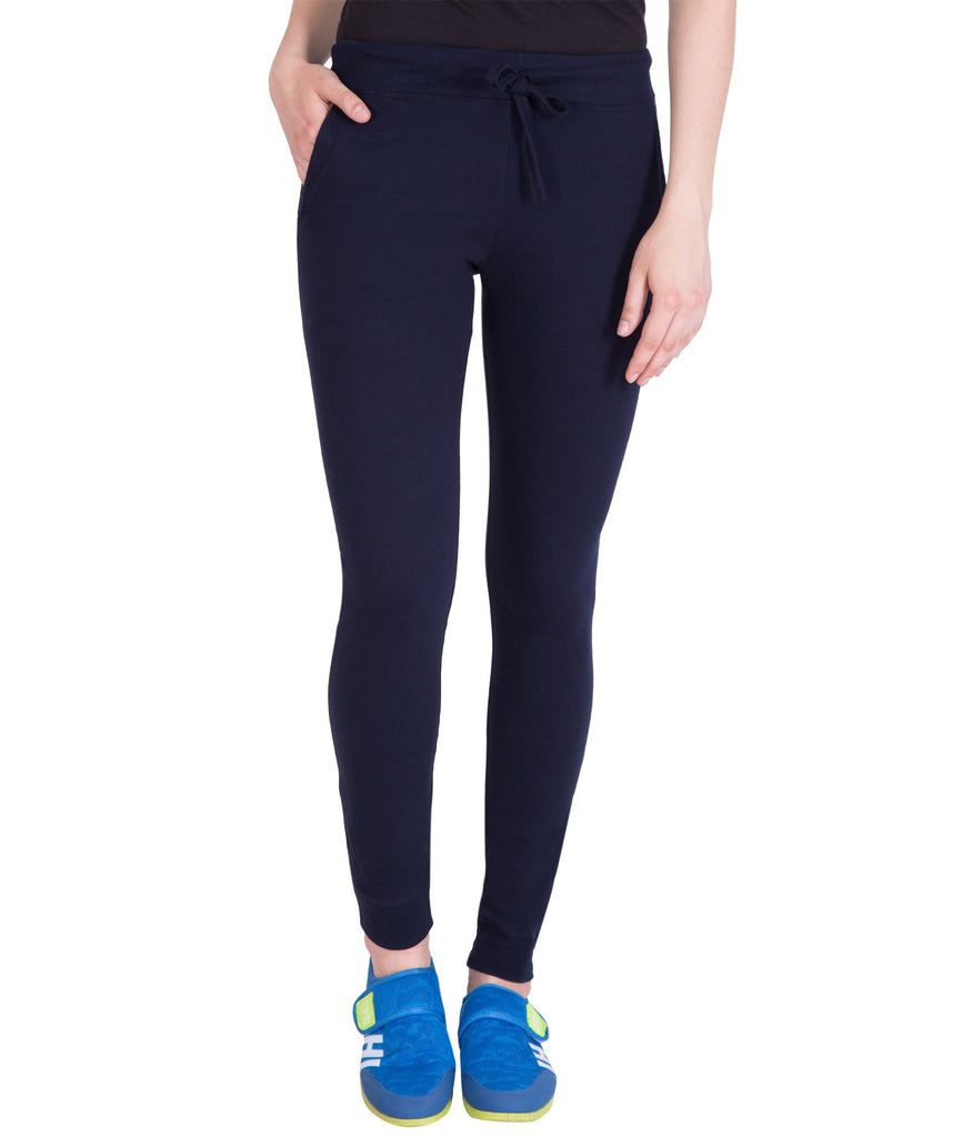 MYO Plain Cotton Stylish Track Pants for Women for Daily use |Track Pants  for Women Combo Pack of 2 Size 32 Navy:Royal : Amazon.in: Clothing &  Accessories